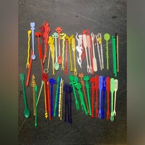 VINTAGE SWIZZLE STICKS | Bar Advertising